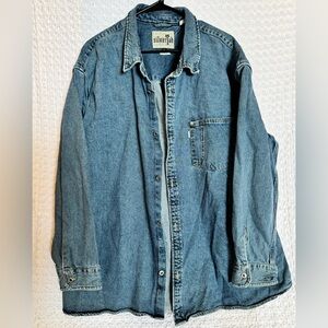 90’s Levi’s SilverTab | Oversized Denim Shacket | 2XL XXL | Unisex | EUC